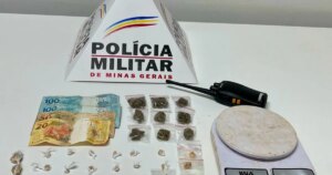 Operação policial da PM prende suspeito e apreende drogas em Timóteo