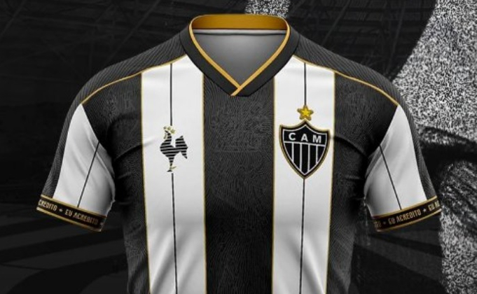 Camisa vencedora do Manto da Massa de 2024 - (foto: Reproduo/Atltico) Camisa vencedora do Manto da Massa de 2024 - (foto: Reproduo/Atltico)