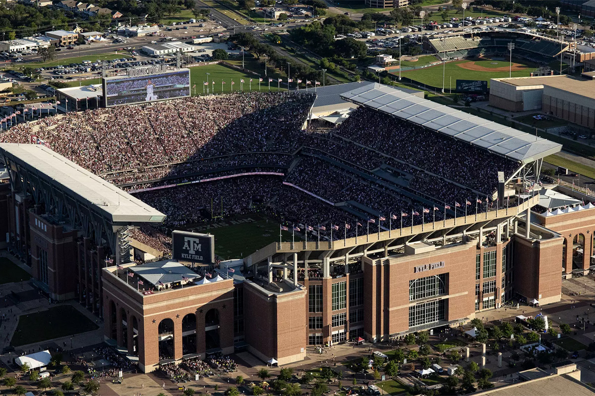 Kyle Field - (foto: Texas A&M University) Kyle Field - (foto: Texas A&M University)