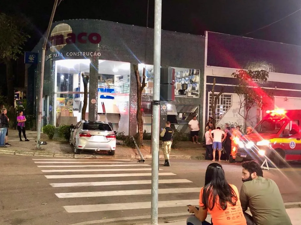 Imagem do acidente ocorrido em Timóteo