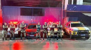 Após cerco policial e perseguição, PM recupera Fiat Strada em Timóteo