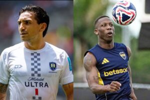 Jogadores das equipes (foto: Divulgao / Auckland - Boca)