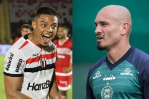 Jogadores das equipes (foto: Divulgao: JP Pacheco | Coritiba - Joo Victor Menezes de Souza/Agncia Botafogo)