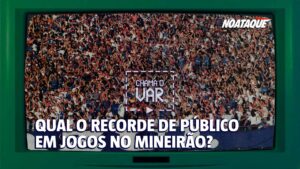 Em 22 de junho de 1997, mais de 132 mil pessoas lotaram o Mineiro. Apesar da impressionante marca, uma curiosidade cerca esse nmero e incomoda os adversrios. (foto: Arquivo EM e Arte)