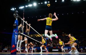 Brasil voltou a vencer na VNL feminina (foto: Divulgao/VNL)