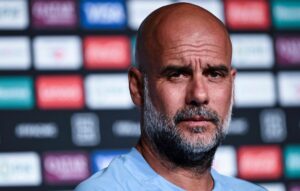 Pep Guardiola, tcnico do Manchester City (foto: PATRICIA DE MELO MOREIRA / AFP)