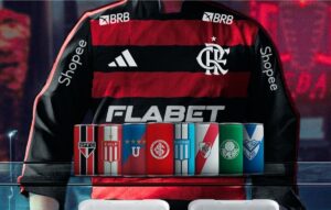 Flamengo apenas alterou elementos de imagem produzida por designer francs (foto: Reproduo/Instagram)