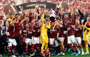 Willian Aro foi pea importante do time histrico do Flamengo em 2019 (foto: AFP / Luka GONZALES - 23/11/2019)