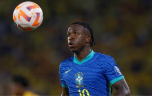 Vinicius Jnior  o camisa 10 da Seleo Brasileira (foto: @rafaelribeirorio I CBF)