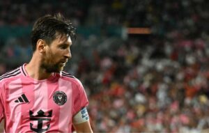 Messi  o camisa 10 do Inter Miami (foto: Chandan Khanna / AFP)