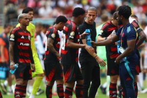 Jogadores do Flamengo (foto: Divulgao: Gilvan de Souza/Flamengo)