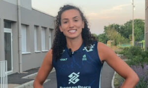 Gabi Guimares se juntou  Seleo Brasileira (foto: Reproduo)