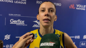 Macris, levantadora e capit da Seleo Brasileira Feminina de Vlei (foto: Pedro Bueno / No Ataque)