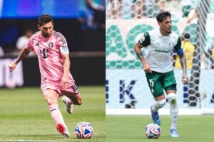 Jogadores das equipes (foto: Divulgao: Inter Miami - Cesar Greco)