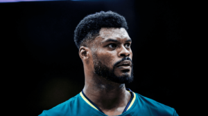Isac, central da Seleo Brasileira e do Minas (foto: Divulgao/FIVB)