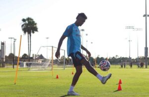 Bruno Henrique projetou o jogo contra o Bayern de Munique (foto: Gilvan de Souza/Flamengo)