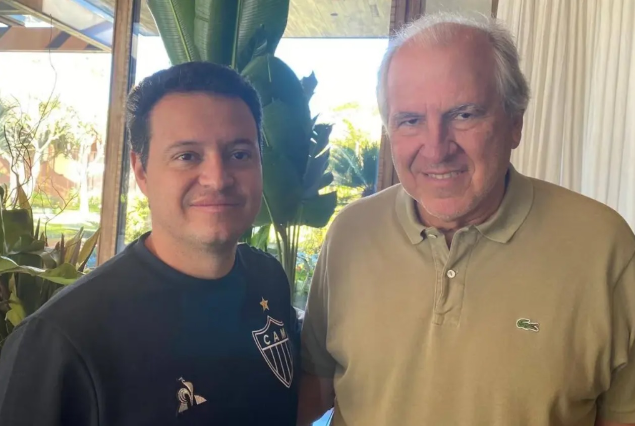 Rafael Menin e Rubens Menin, donos do Atltico - (foto: Reproduo/Instagram) Rafael Menin e Rubens Menin, donos do Atltico - (foto: Reproduo/Instagram)