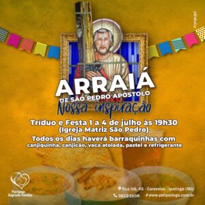 Novena e Festa de São Pedro entram para Calendário Oficial de Ipatinga