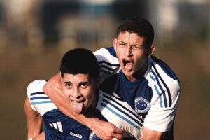 Cruzeiro venceu o Grmio no Brasileiro Sub-20 (foto: Gustavo Martins/Cruzeiro)
