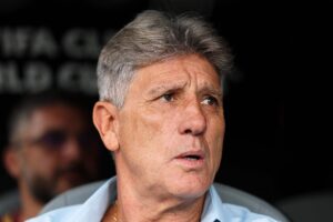 Renato Portaluppi, tcnico do Fluminense (foto: FRANCOIS NEL/AFP)