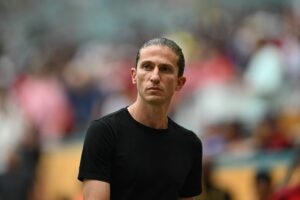 Filipe Lus, tcnico do Flamengo (foto: PATRICIA DE MELO MOREIRA/AFP)