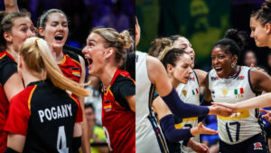 Alemanha e Itlia se enfrentam pela VNL (foto: Divulgao/FIVB)