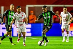 América enfrenta desfalque no meio-campo contra o Criciúma