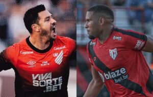 Arena da Baixada ter duelo de rubro-negros neste domingo (8/6) (foto: Divulgao/CAP e Bruno Corsino ACG)