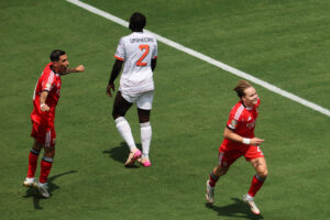 Benfica venceu o Bayern por 1 a 0 nesta tera-feira (foto: Michael Reaves/AFP)