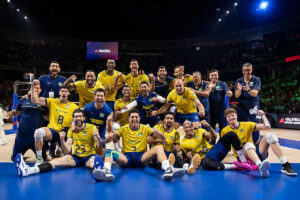 Brasil  lder da VNL 2025 (foto: VNL Divulgao)