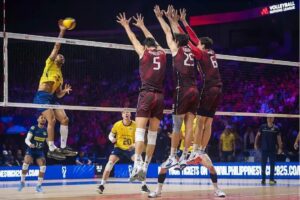 Brasil conquista vitória emocionante sobre a Itália na VNL masculina