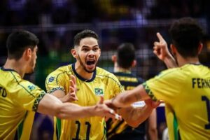 Brasil enfrenta Eslovênia na Liga das Nações Masculina de Vôlei: onde assistir