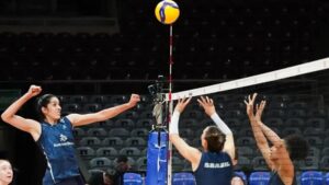 Treino da Seleção Brasileira Feminina de Vôlei