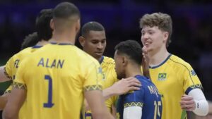 Brasil supera adversidade e vence Ucrânia de virada na Liga das Nações Masculina