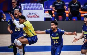 Brasil bateu Cuba na VNL Masculina (foto: Divulgao/FIVB)