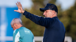 Leonardo Jardim est  frente do Cruzeiro desde fevereiro deste ano (foto: Gustavo Aleixo/Cruzeiro)
