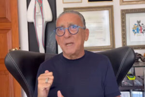 Galvo Bueno em vdeo (foto: Reproduo)
