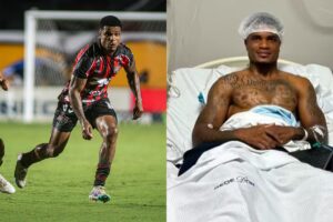 Jamerson, jogador do Vitria (foto: Victor Ferreira/Vitria e reproduo)
