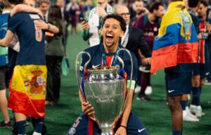 Marquinhos  um dos brasileiros na lista (foto: PSG/Divulgao)