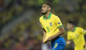 Matheus Cunha, atacante da Seleo Brasileira e agora do Manchester United (foto: Vitor Silva/CBF)