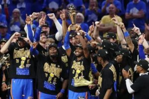 Oklahoma City Thunder conquista título inédito da NBA após vencer Pacers