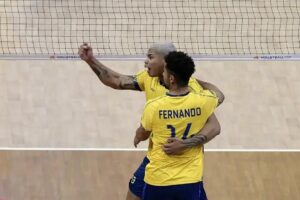Onde assistir Brasil x Ucrânia na Liga das Nações Masculina hoje (14/6)