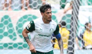 Gustavo Gmez. capito do Palmeiras (foto: Cesar Greco/Palmeiras)