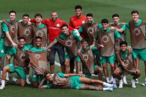 Jogadores do Palmeiras