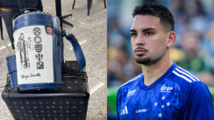 Fabrizio Peralta ser emprestado ao Cerro Porteo (foto: Gustavo Aleixo/Cruzeiro)