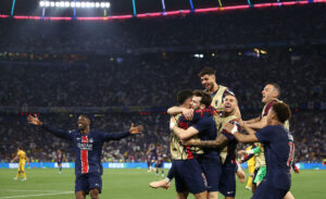 PSG atropelou Inter de Milo com goleada por 5 a 0 na final da Champions League (foto: Franck Fife/AFP)