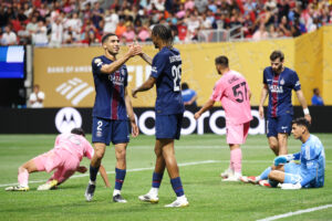 PSG goleou o Inter Miami nas oitavas de final do Mundial de Clubes (foto: Alex Grimm/Getty Imagess via AFP)