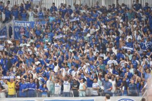 Torcedores do Cruzeiro no Mineiro (foto: Ramon Lisboa/EM/D.A Press)