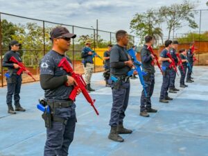 Policiais municipais participam de capacitação sobre conduta de patrulha