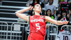 Yardanova, ponteira blgara, defender o Praia Clube na temporada 2025/26 (foto: Reproduo/FIVB)